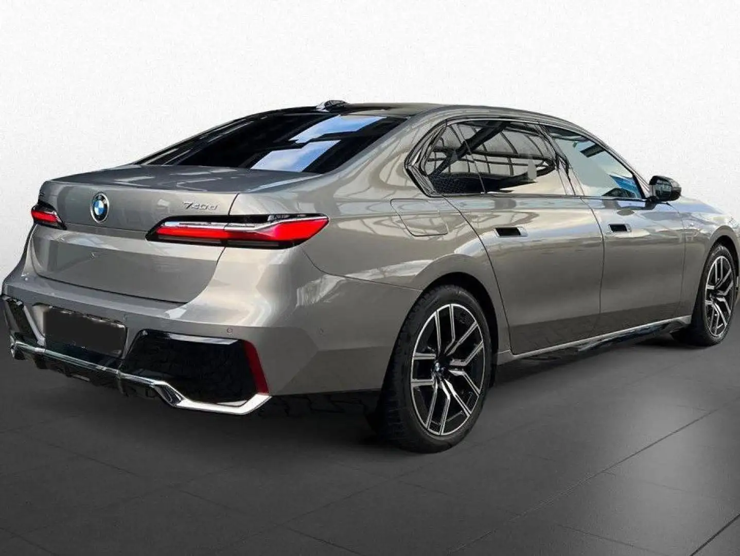 BMW 740 740d X DRIVE-M SPORT-TETTO APRIBILE-HEAD UP Grigio - 2
