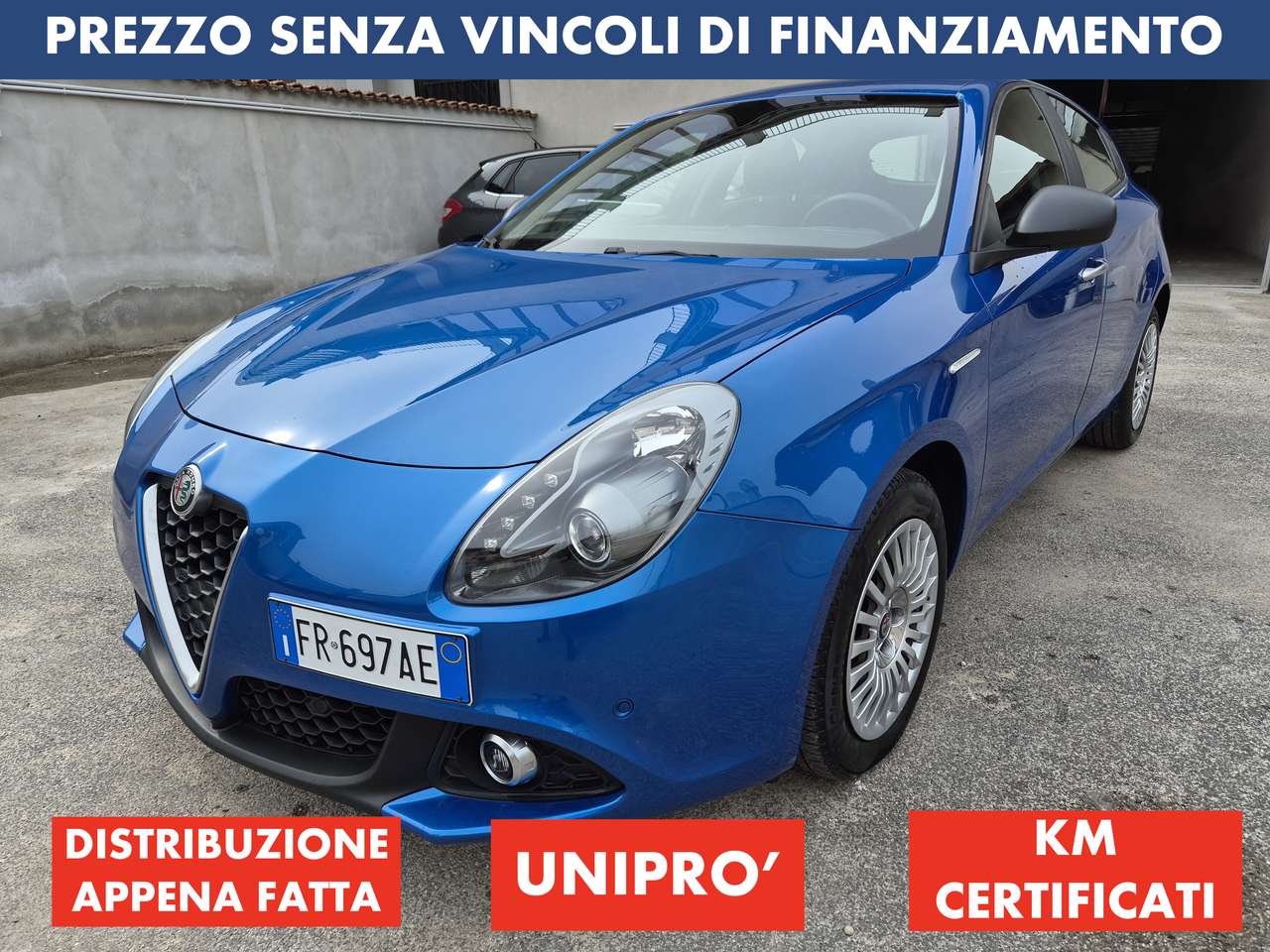 Alfa Romeo Giulietta *PREZZO VERO* 1.6 jtdm 120cv UNIPRO DISTRIBUZIONE E TAGLIANDATO APPENA FATTI KM CERTIFICATI GARANZIA 12 MESI