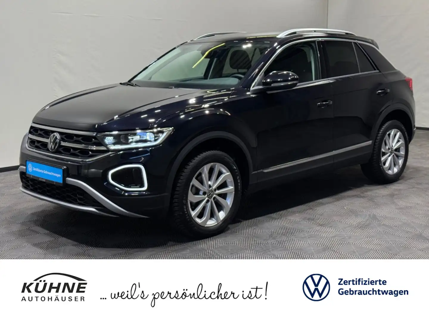 Volkswagen T-Roc T-ROC Style 1.5 TSI DSG | LED+ NAVI DIGITAL AHK Schwarz - 1