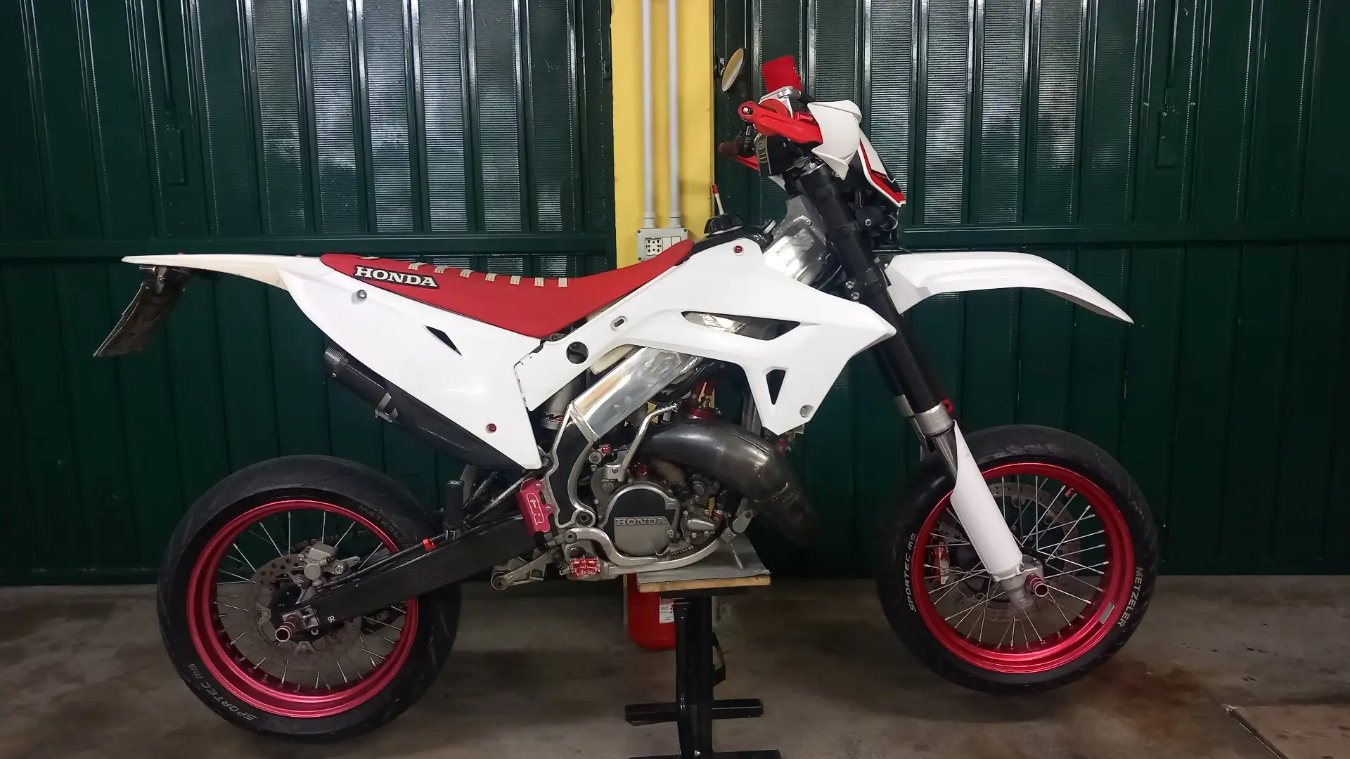 Honda CR 125 Roşu - 1