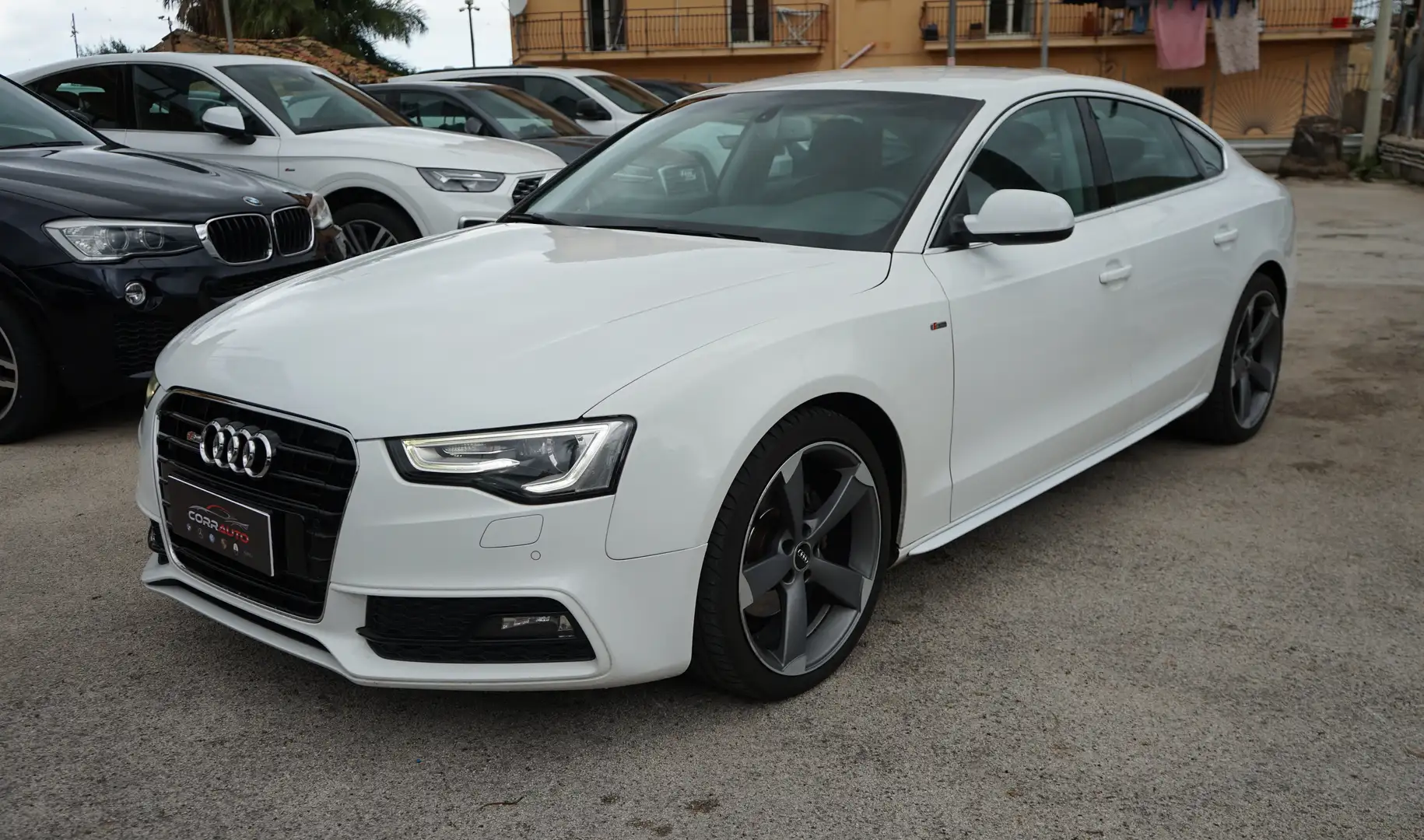 Audi A5 Sportback 2.0 tdi 150cv quattro S line Bianco - 1