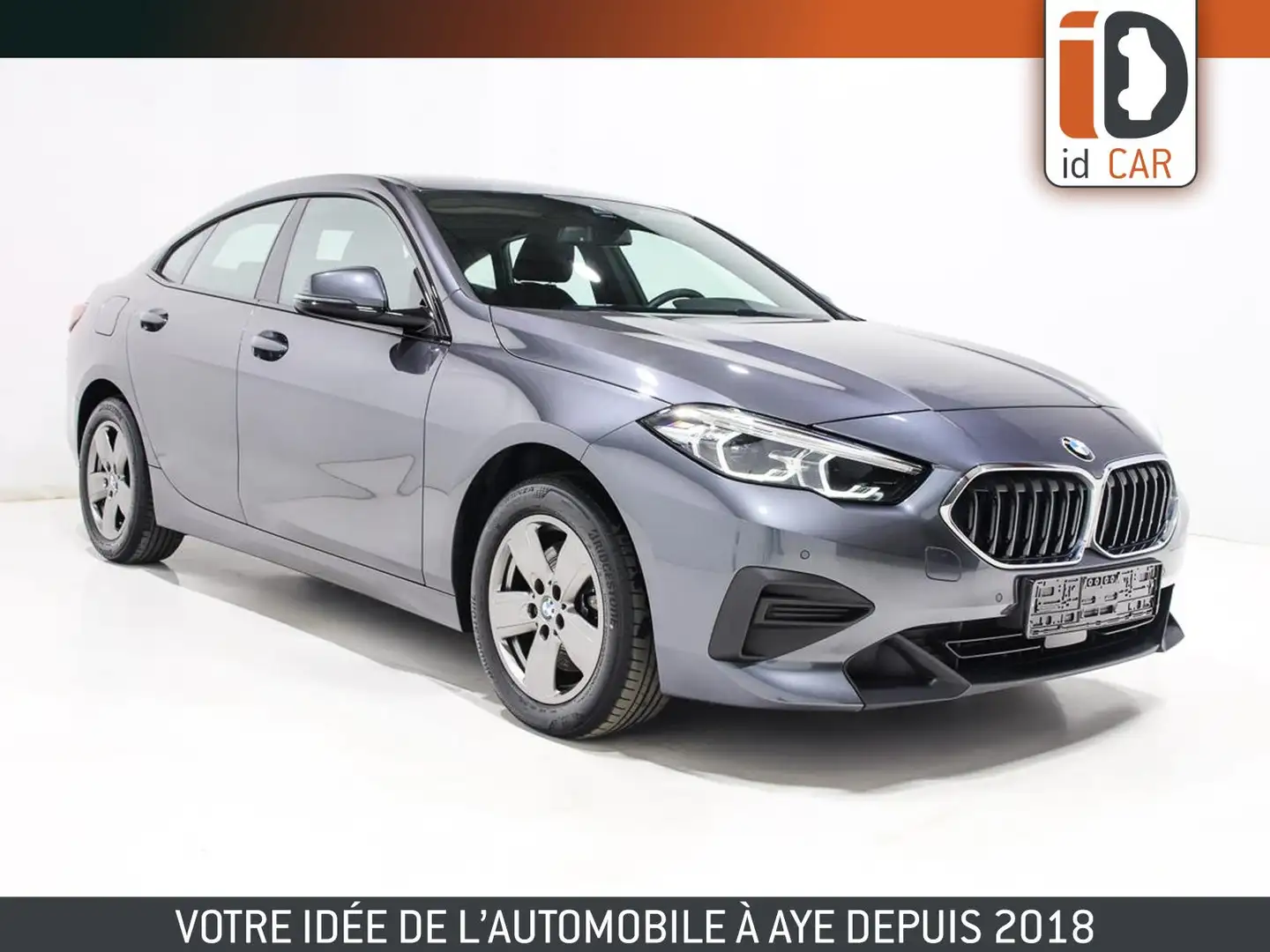 BMW 216 DA GRANCOUPE LED GPS REGU RADAR CARPLAY JA16 Gris - 1