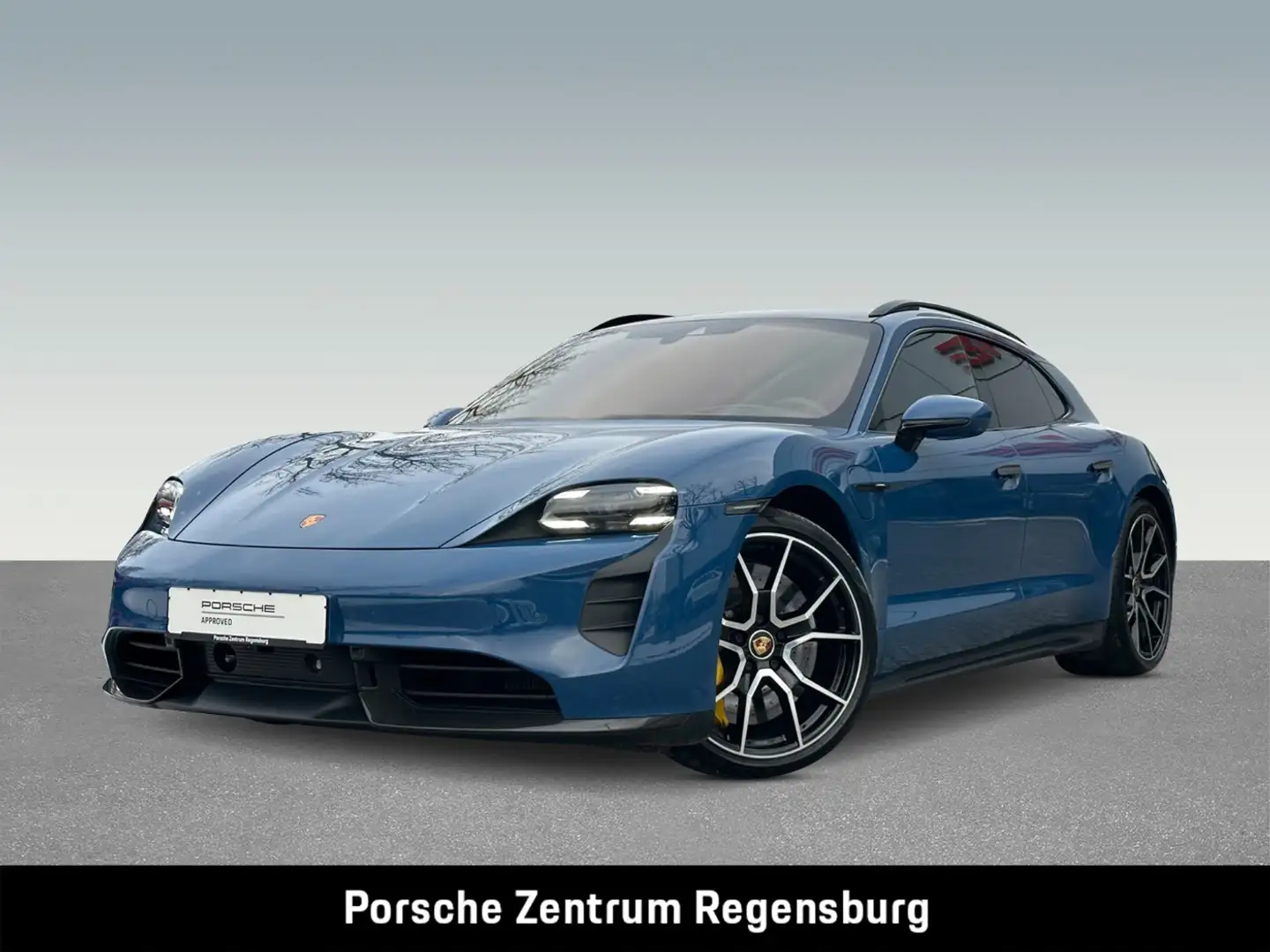 Porsche Taycan Turbo S Sport Turismo Burmester PANO LED Albastru - 2