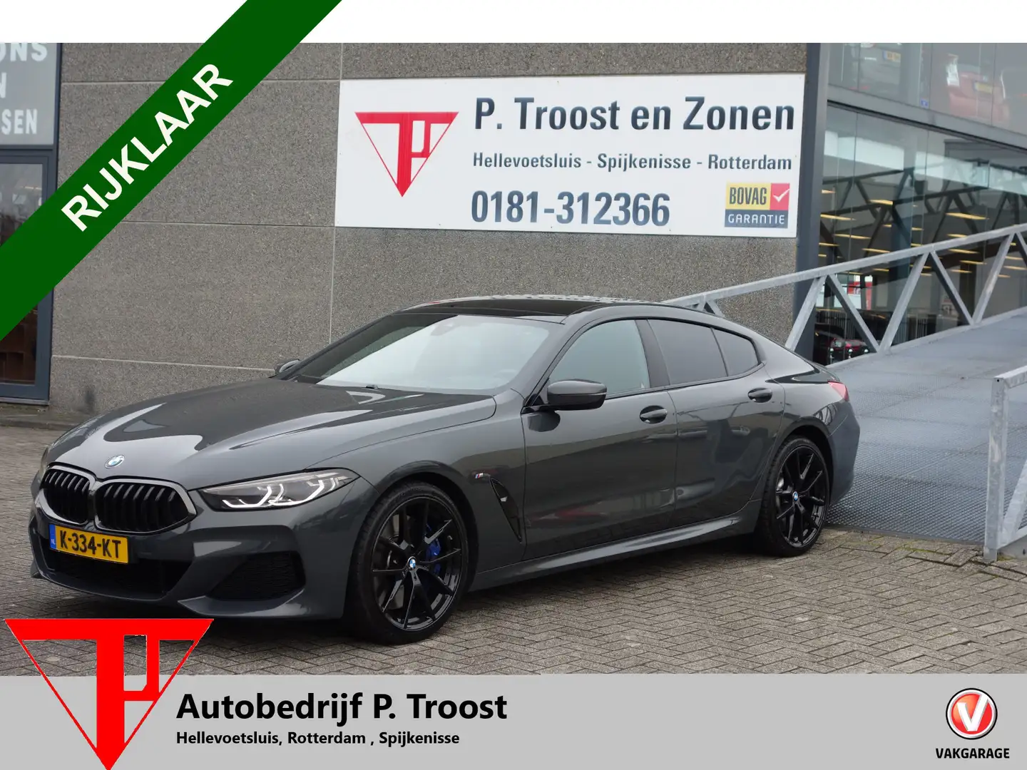BMW 840 8-serie Gran Coupé 840i High Executive M Sport|NL Grijs - 1
