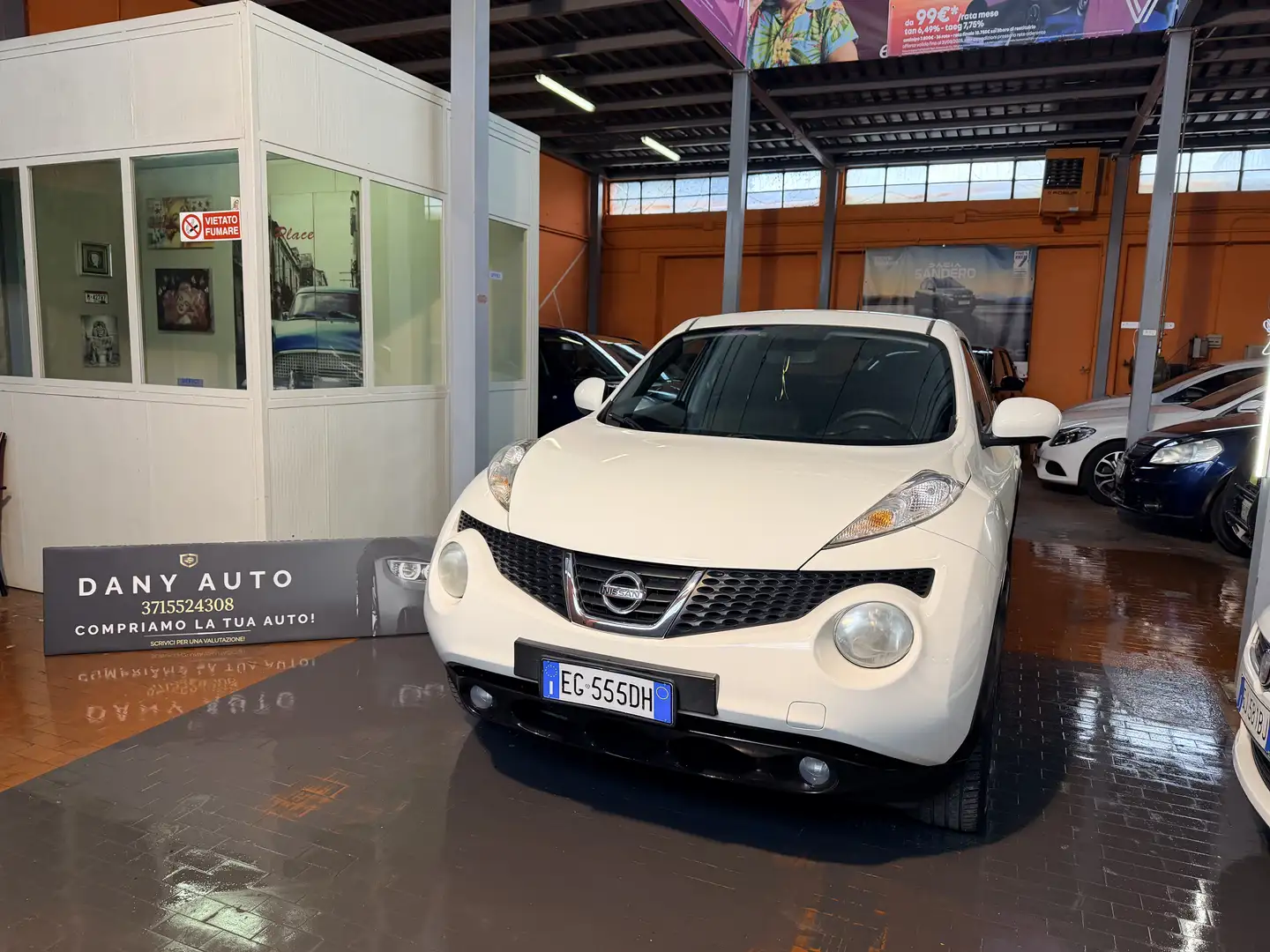 Nissan Juke 1.5 dci Acenta Bianco - 1
