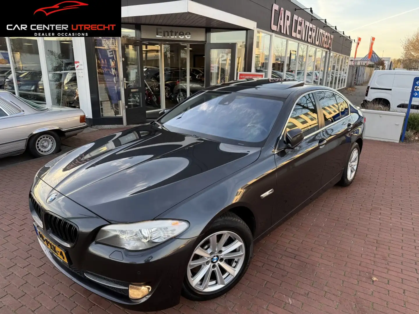 BMW 528 5-serie 528i Executive unieke auto Full Opties Gris - 1