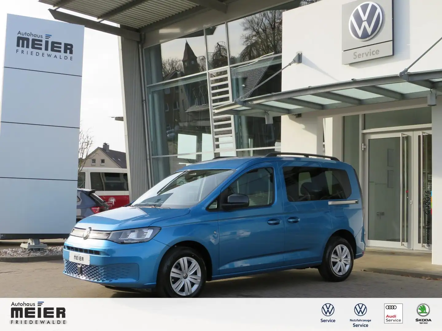 Volkswagen Caddy Kombi 1.5TSI AHK APP Sitzh. Klima Parkh. Azul - 1