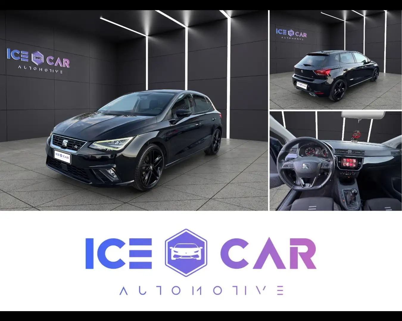 SEAT Ibiza 5ª serie - Ibiza 1.0 EcoTSI 115 CV 5 porte FR Nero - 1