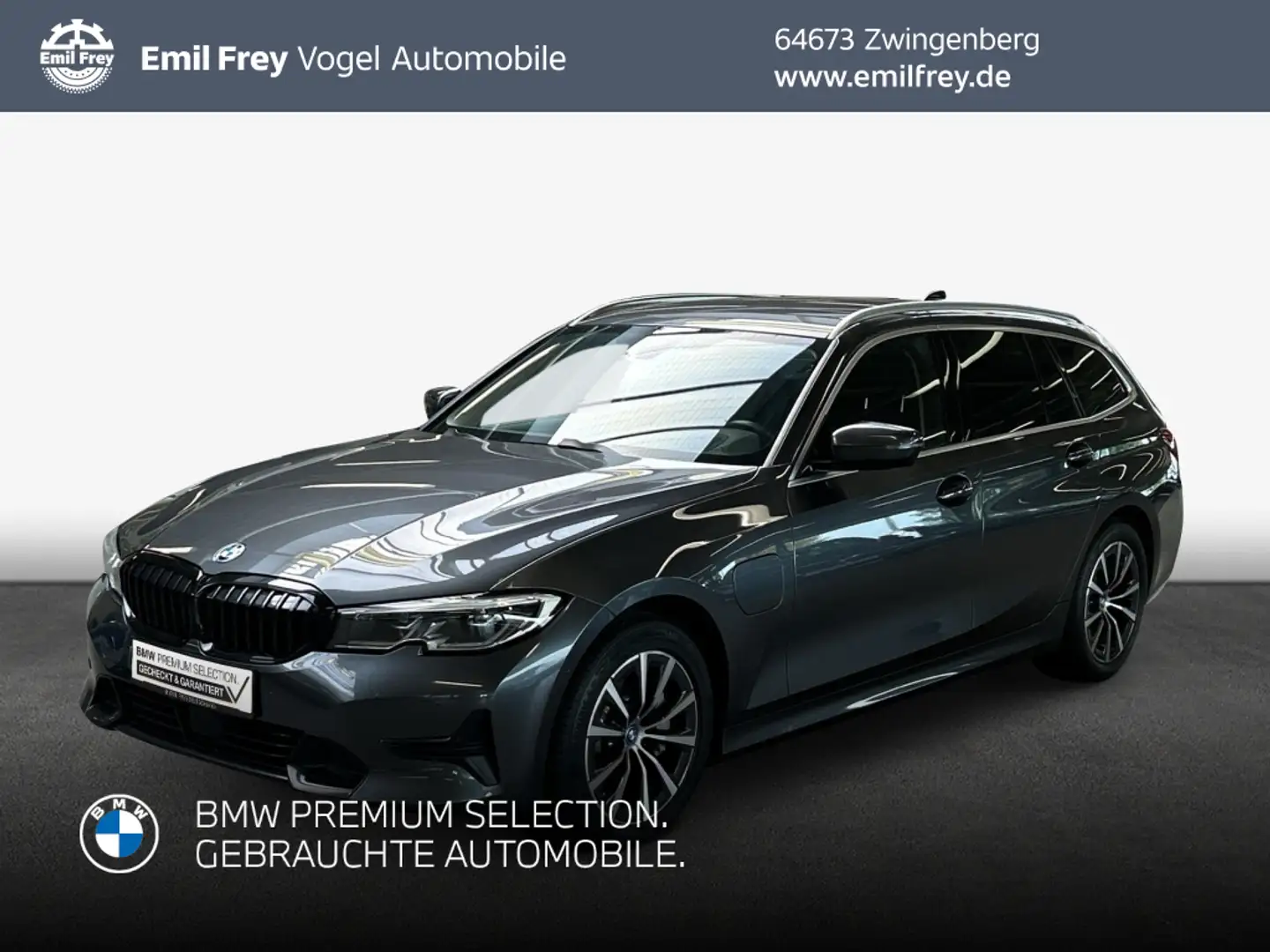 BMW 330 e Touring Aut. Sport Line LHZ* PDC* HiFi* Grau - 1