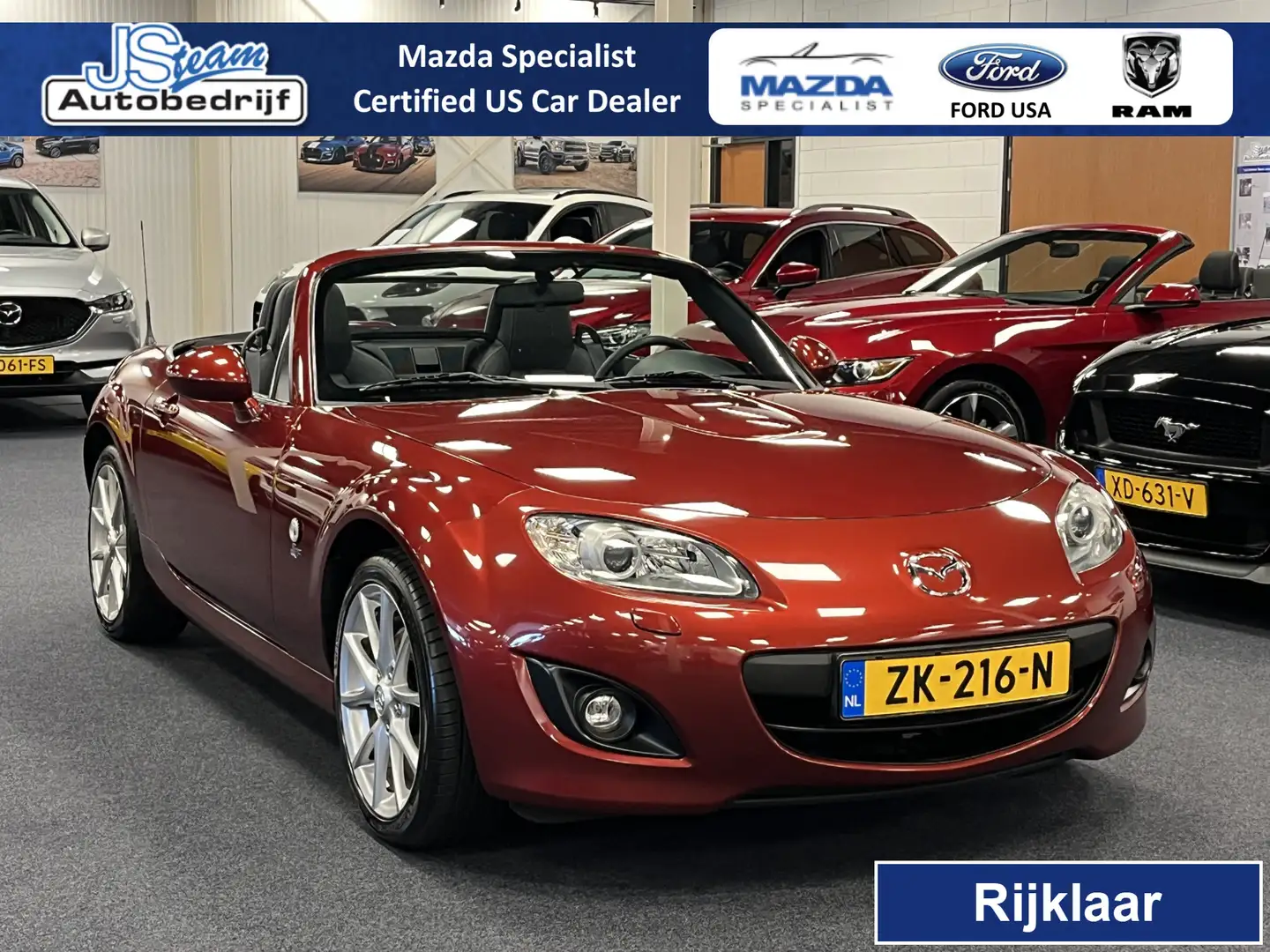 Mazda MX-5 NC Roadster 2.0i GT-L Airco Xenon Leder Roşu - 1