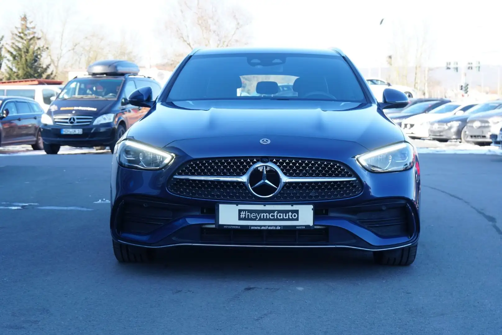 Mercedes-Benz C 300 de T AMG Line Edition *Standheiz.*AHK*ACC* Blauw - 2