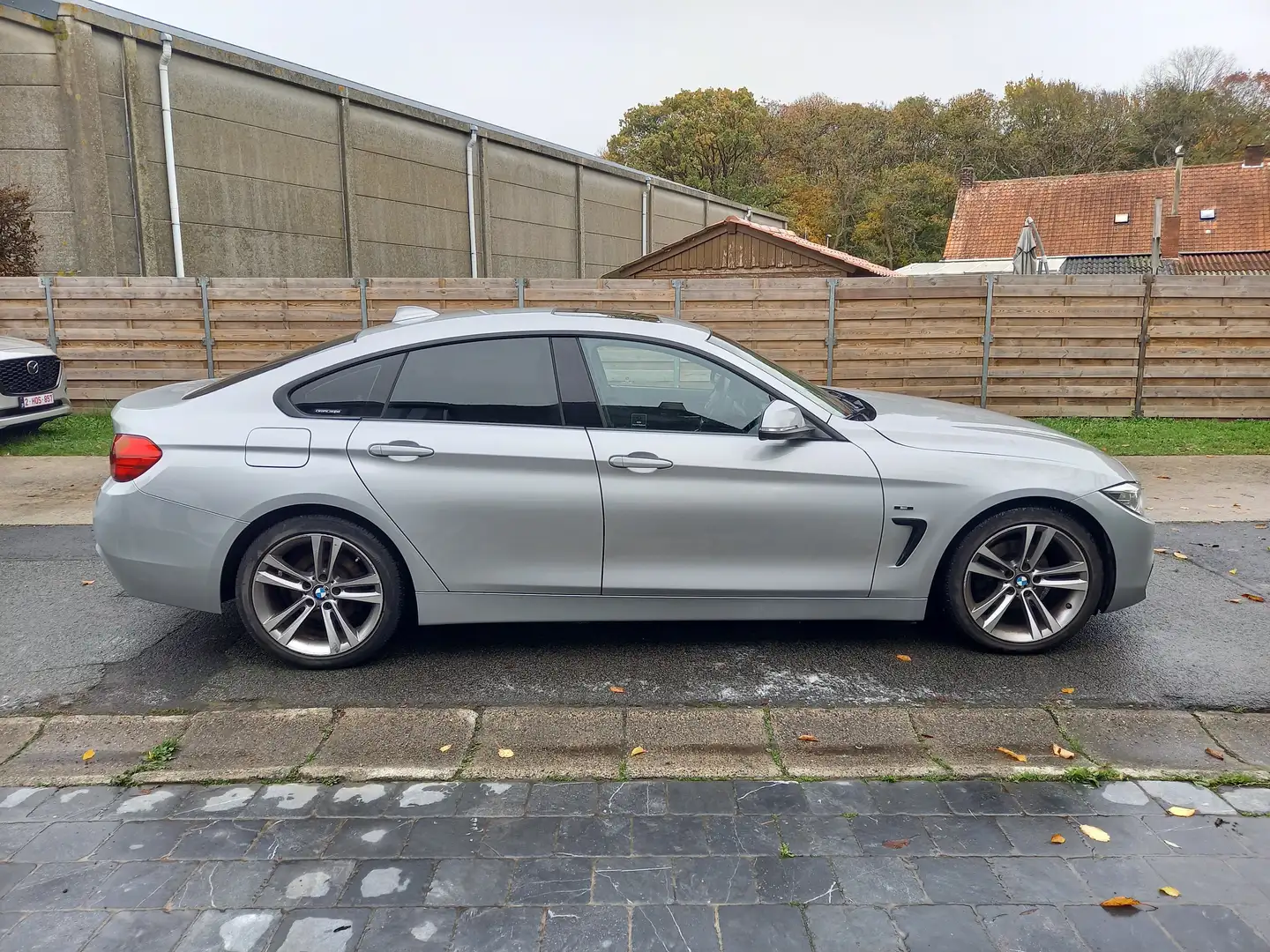 BMW 418 418d Gran CoupeSport Line Argent - 1