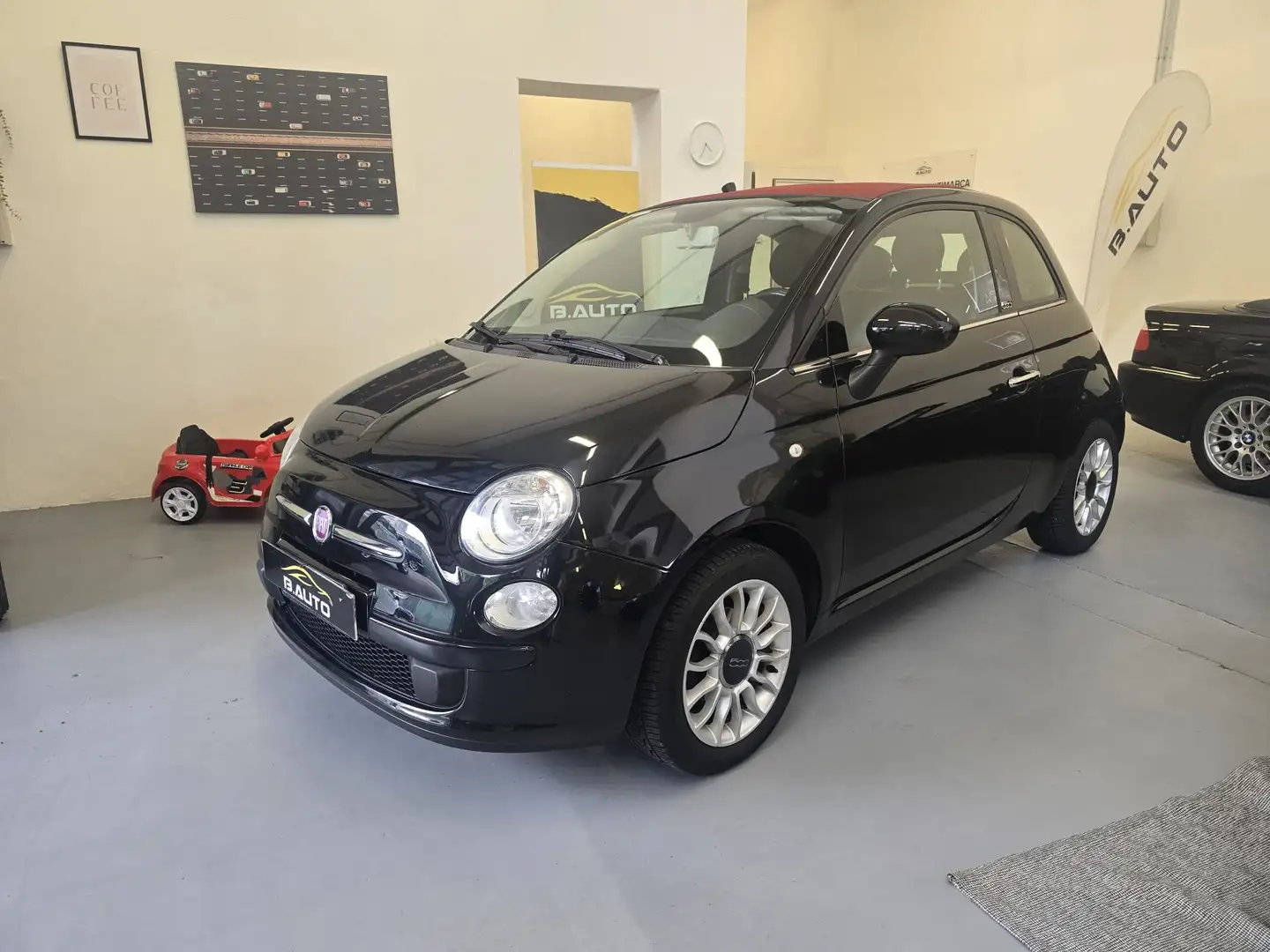 Fiat 500C 500C III 1.2 S 69cv E6 Schwarz - 1