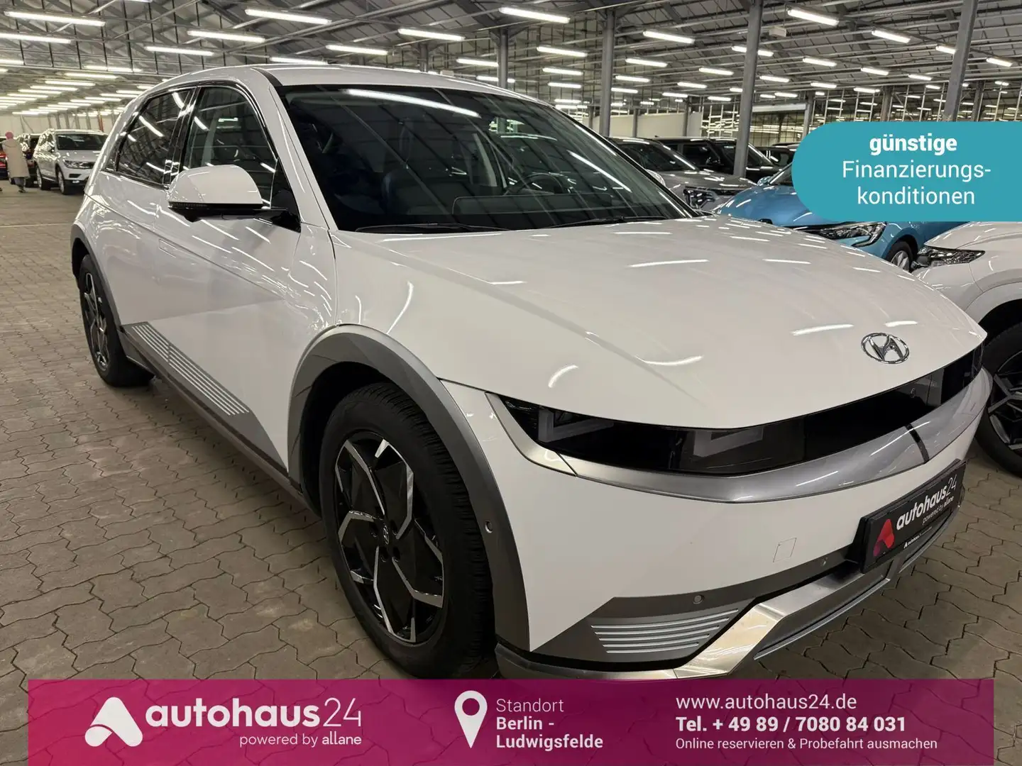 Hyundai IONIQ 5 Techniq 77,4 kWh|360°|CarPlay Weiß - 1