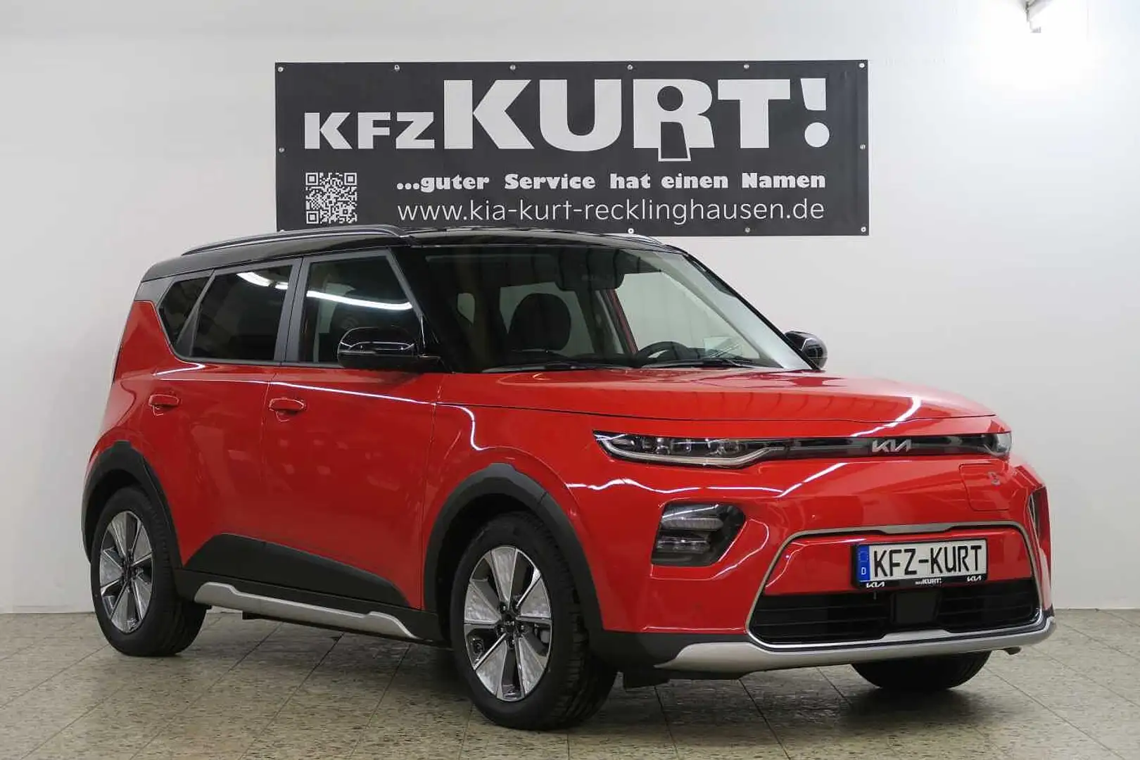 Kia E-Soul Inspiration 64-kWh-Batterie! Červená - 1
