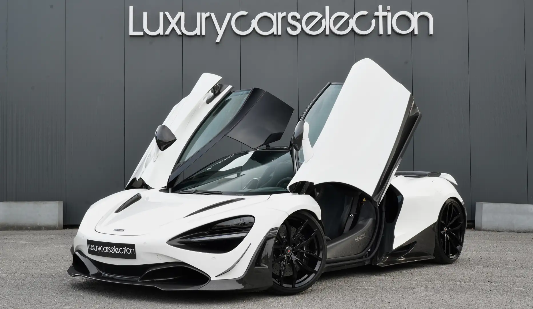 McLaren 720S NOVITEC Coupé *CERAMIC/CARBON/LIFT/CAMERA/LED* Wit - 2
