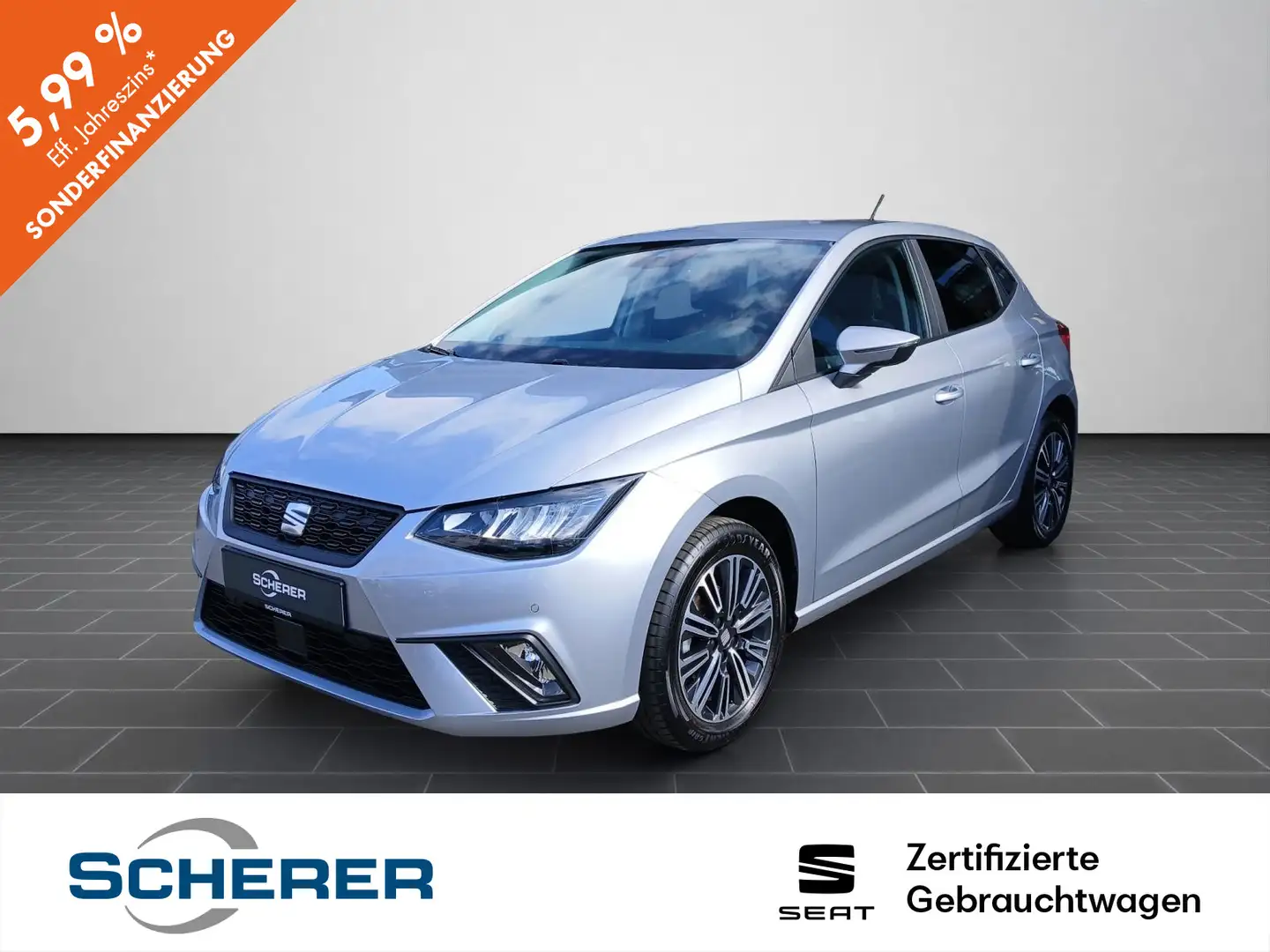 SEAT Ibiza Style Edition 40 1.0 TSI FULL LINK SHZ PDC Argento - 1