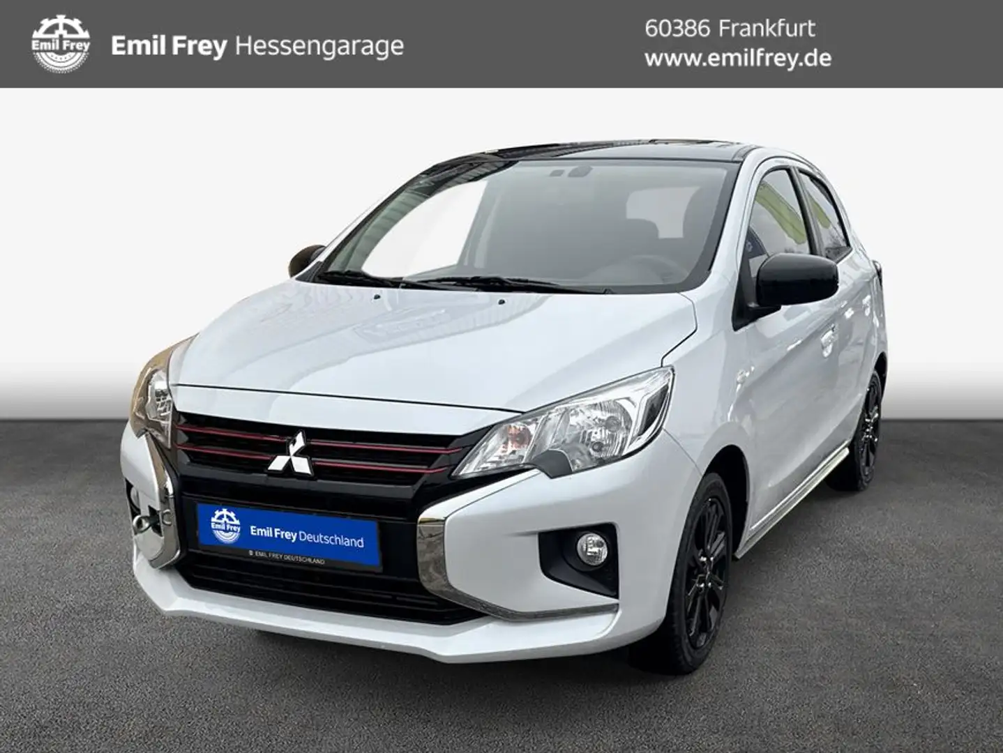 Mitsubishi Space Star AS&G 1.2 Select+ Black 52 kW, 5-türig Blanc - 1