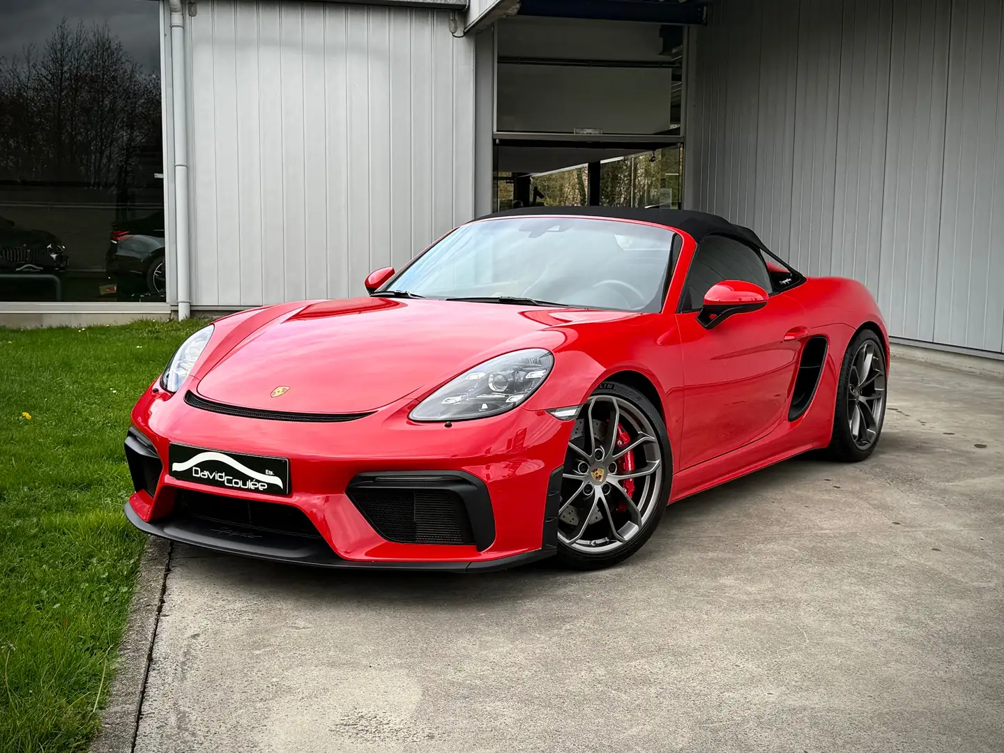Porsche 718 Spyder 4.0 Turbo PDK, Camera, Historique Porsche, PPF Rouge - 1