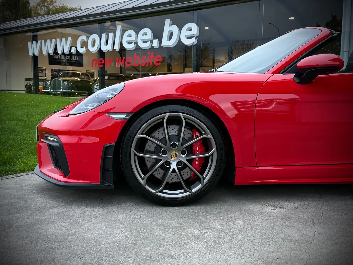 Porsche 718 Spyder 4.0 Turbo PDK, Camera, Historique Porsche, PPF Rouge - 2