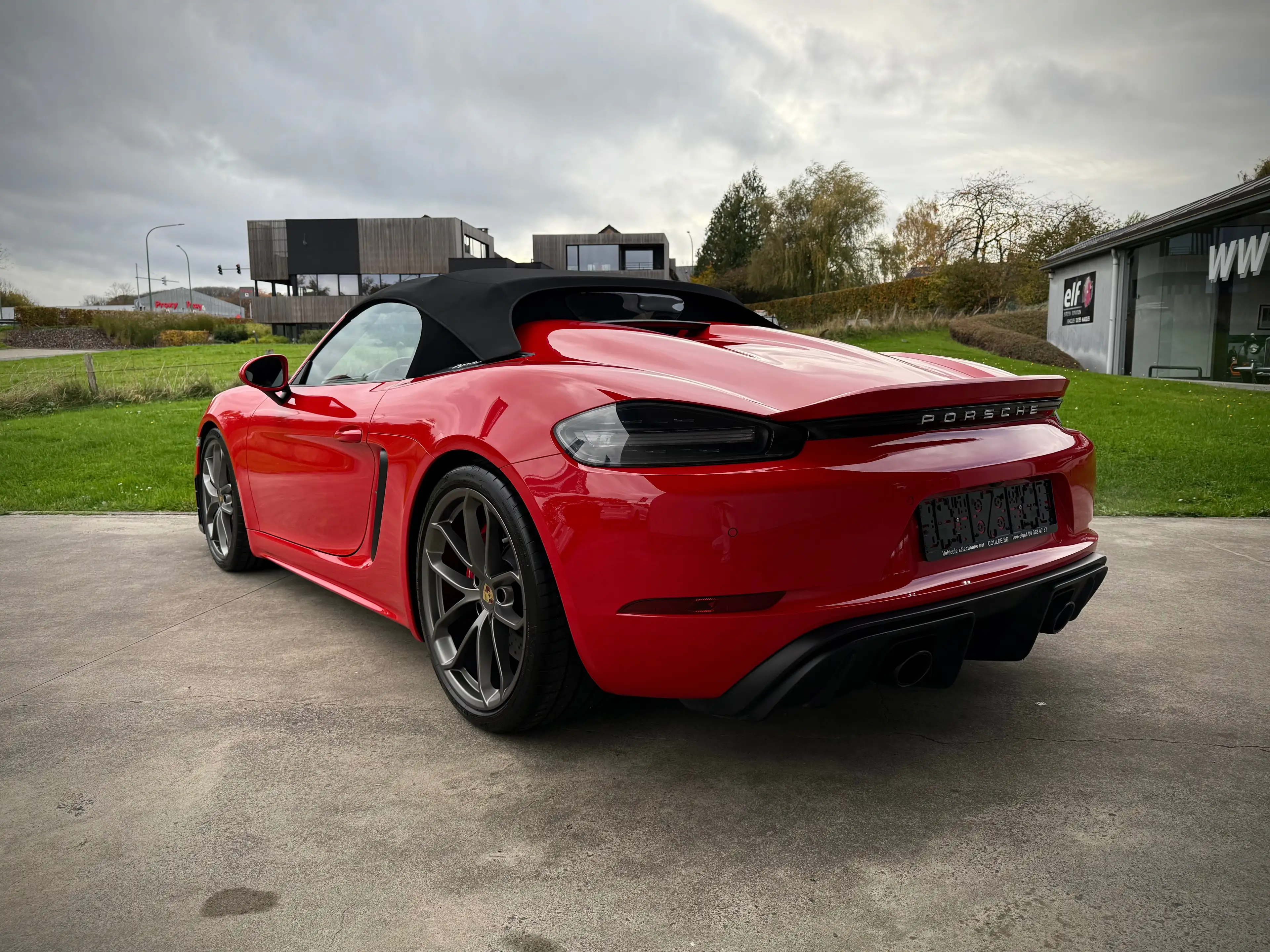 Porsche 718 Spyder 4.0 PDK, Camera, Historique Porsche, PPF — photo 6