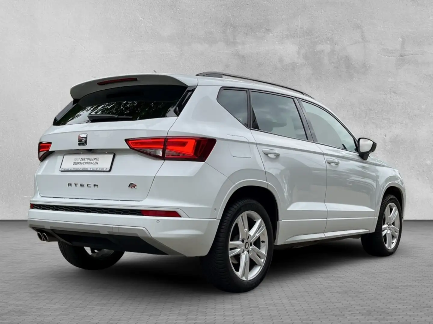 SEAT Ateca 1.5 TSI FR Apple CarPlay Klima Lichtsensor 360 Kam Weiß - 2