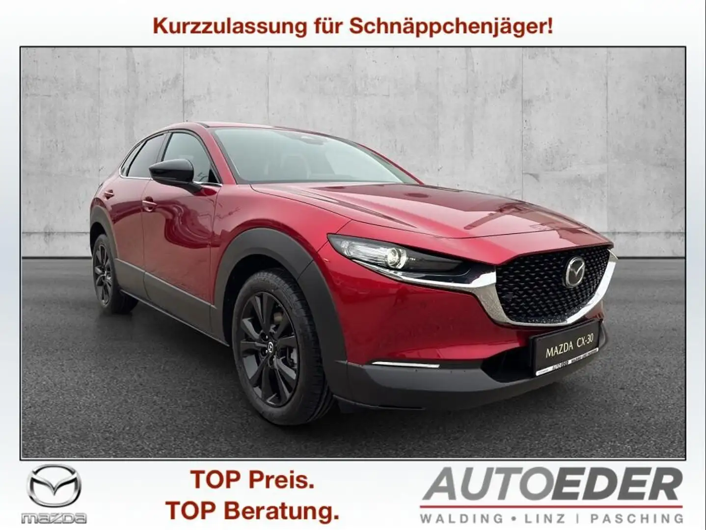 Mazda CX-30 e-Skyactive X186 Homura Aut. Rot - 1