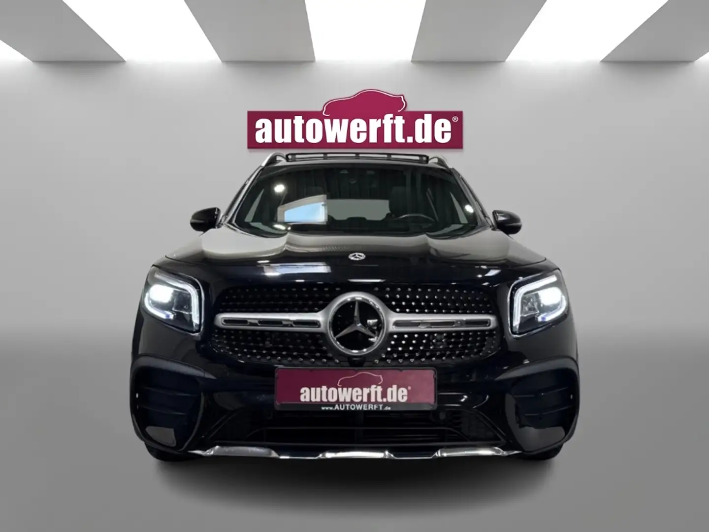Mercedes-Benz GLB 200 AMG LINE PANO AHK LED+ CAM CARBON 19Z MBUX AMBIENT Schwarz - 2