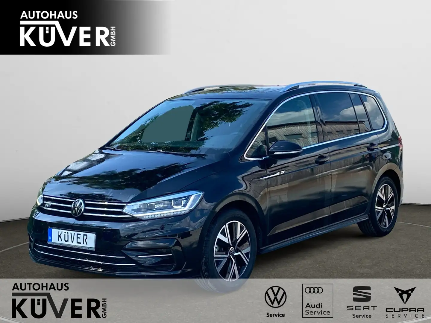 Volkswagen Touran Highline 1,5 TSI DSG R-Line Navi+Pano+ACC Schwarz - 1