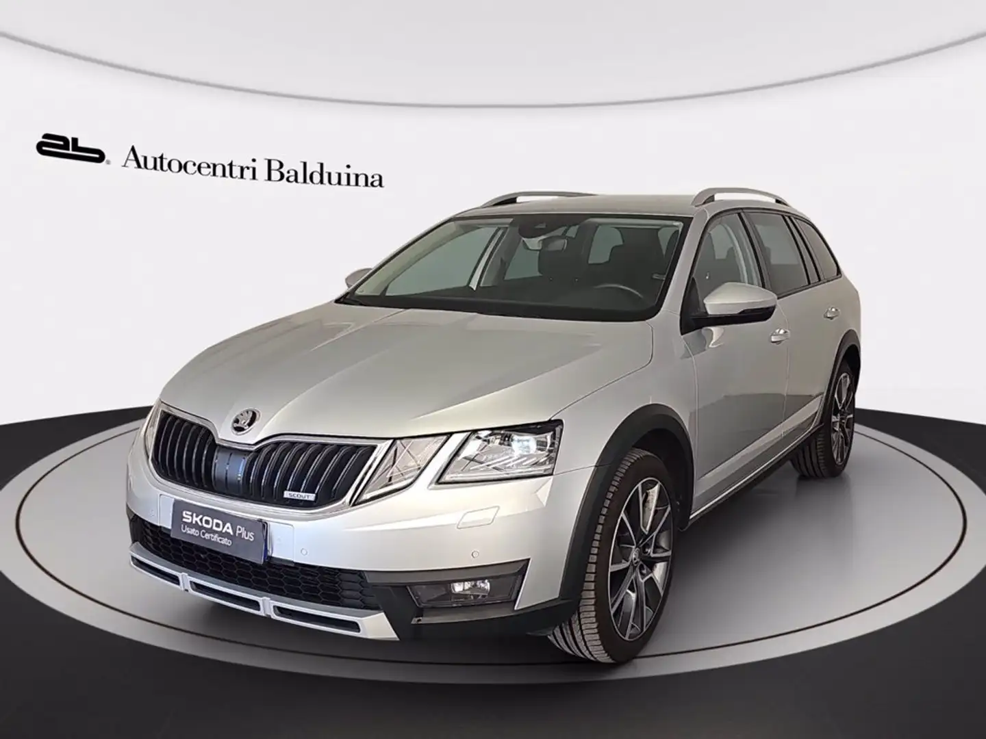 Skoda Octavia wagon 2.0 tdi scout 4x4 150cv dsg my18 Grigio - 1