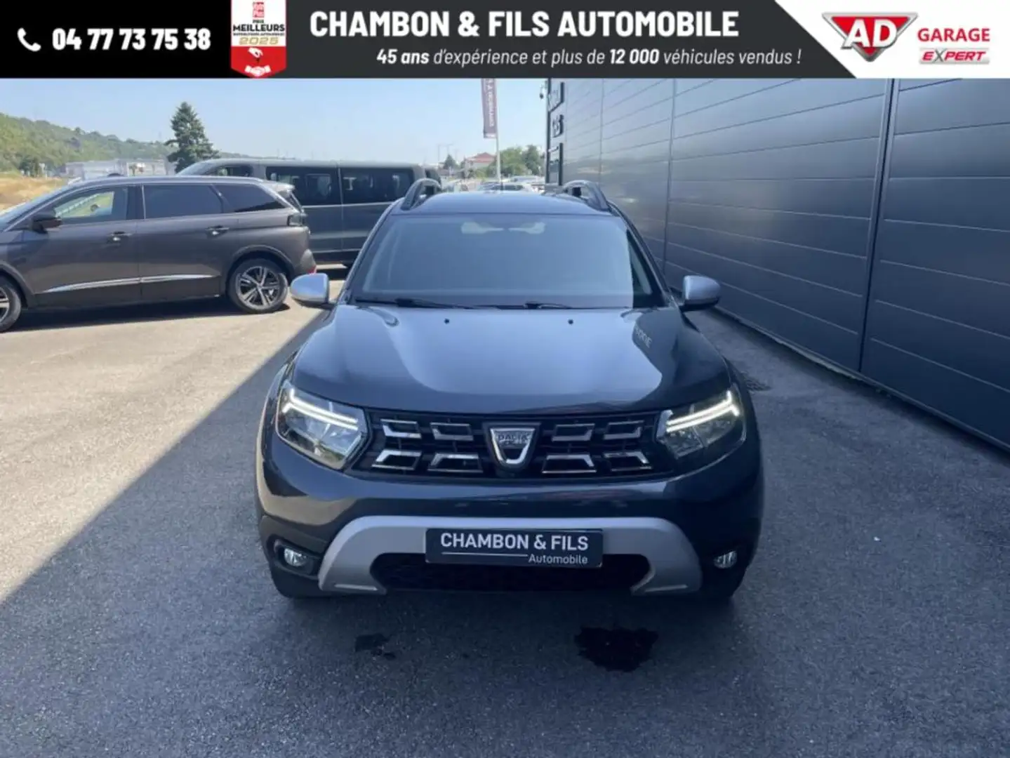 Dacia Duster Blue dCi 115 4x4 Prestige + caméra 360 Gris - 2