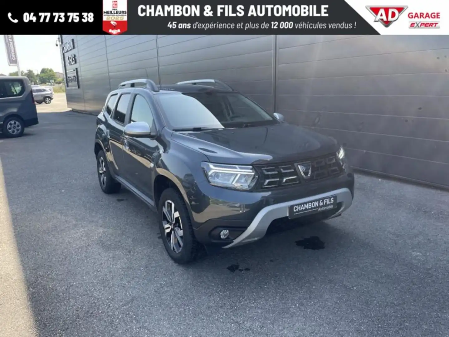 Dacia Duster Blue dCi 115 4x4 Prestige + caméra 360 Gris - 1