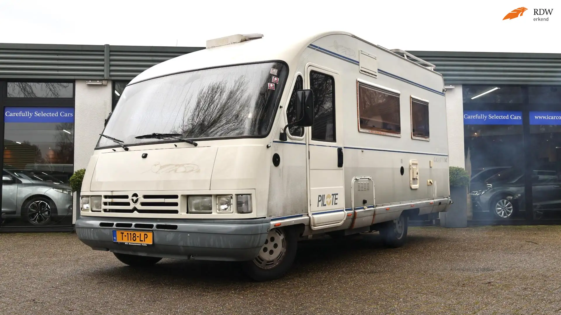 Pilote Galaxy 76MX |FIAT|HEFBED|CAMERA|NW.APK Weiß - 1