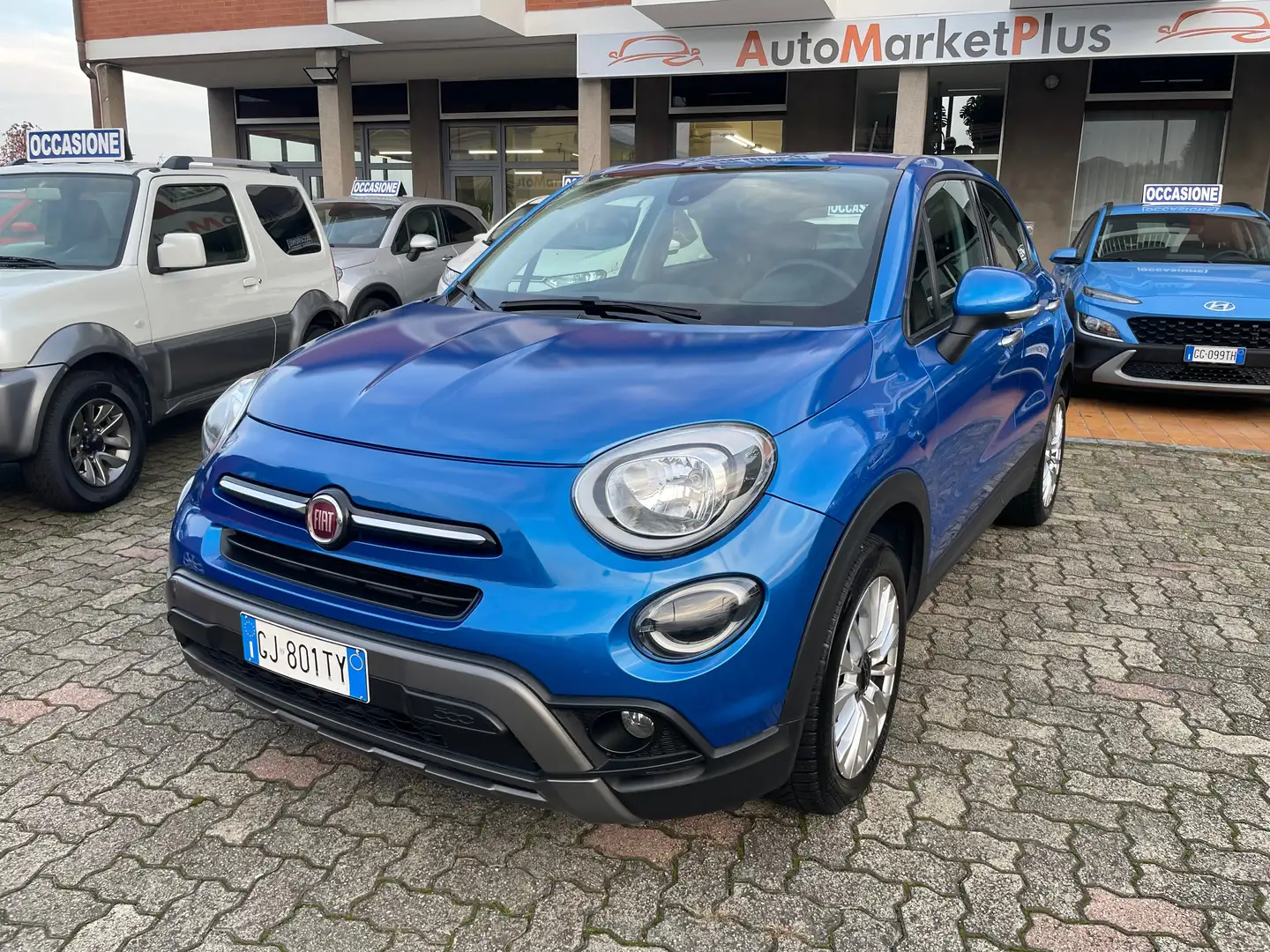 Fiat 500X 1.6 e-torq 110 4x2 110cv Cross 74.000 KM Bleu - 1