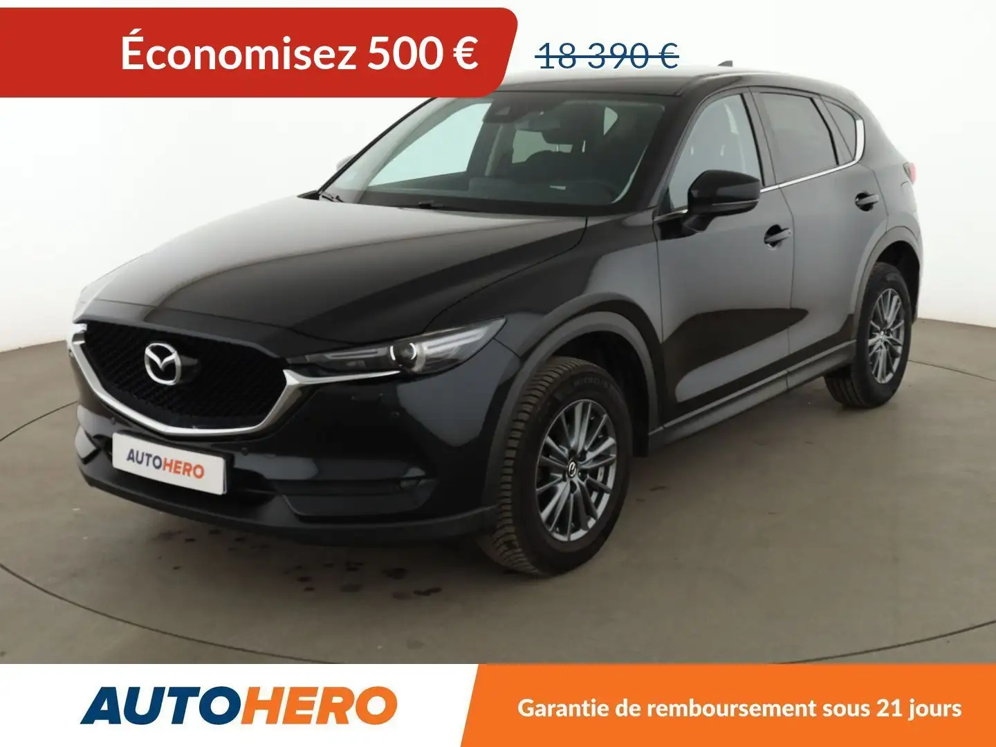 Mazda CX-5 2.2 Skyactiv-D Dynamique 4x2 BVA6 Noir - 1
