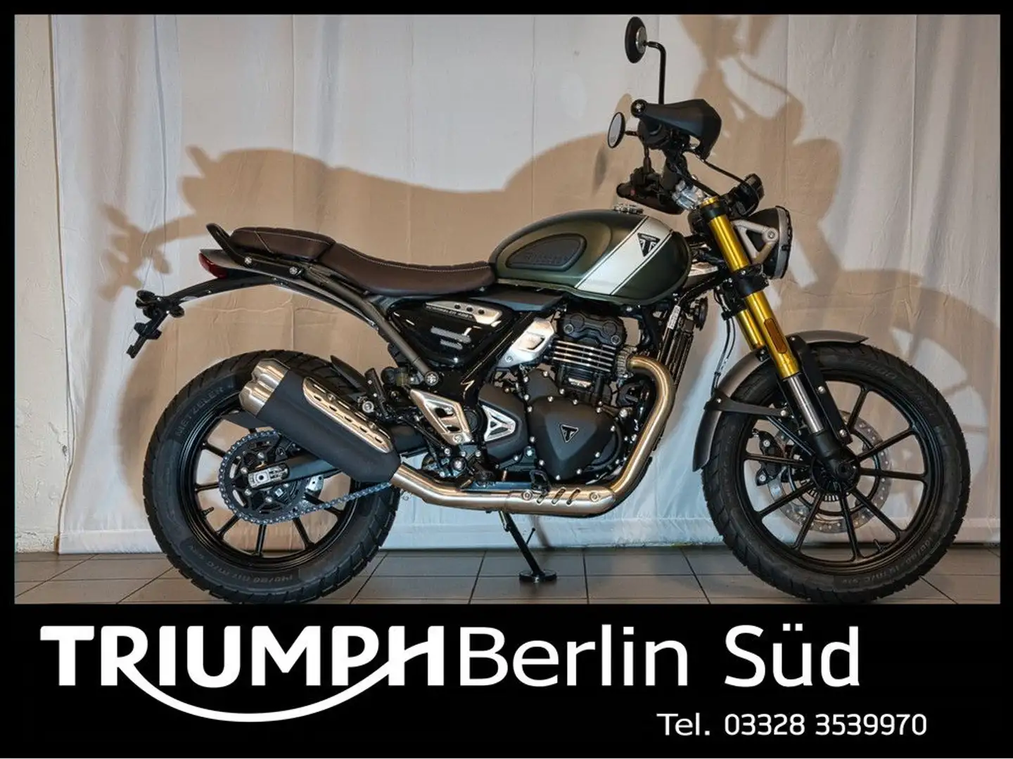 Triumph Scrambler 400 X Vert - 1