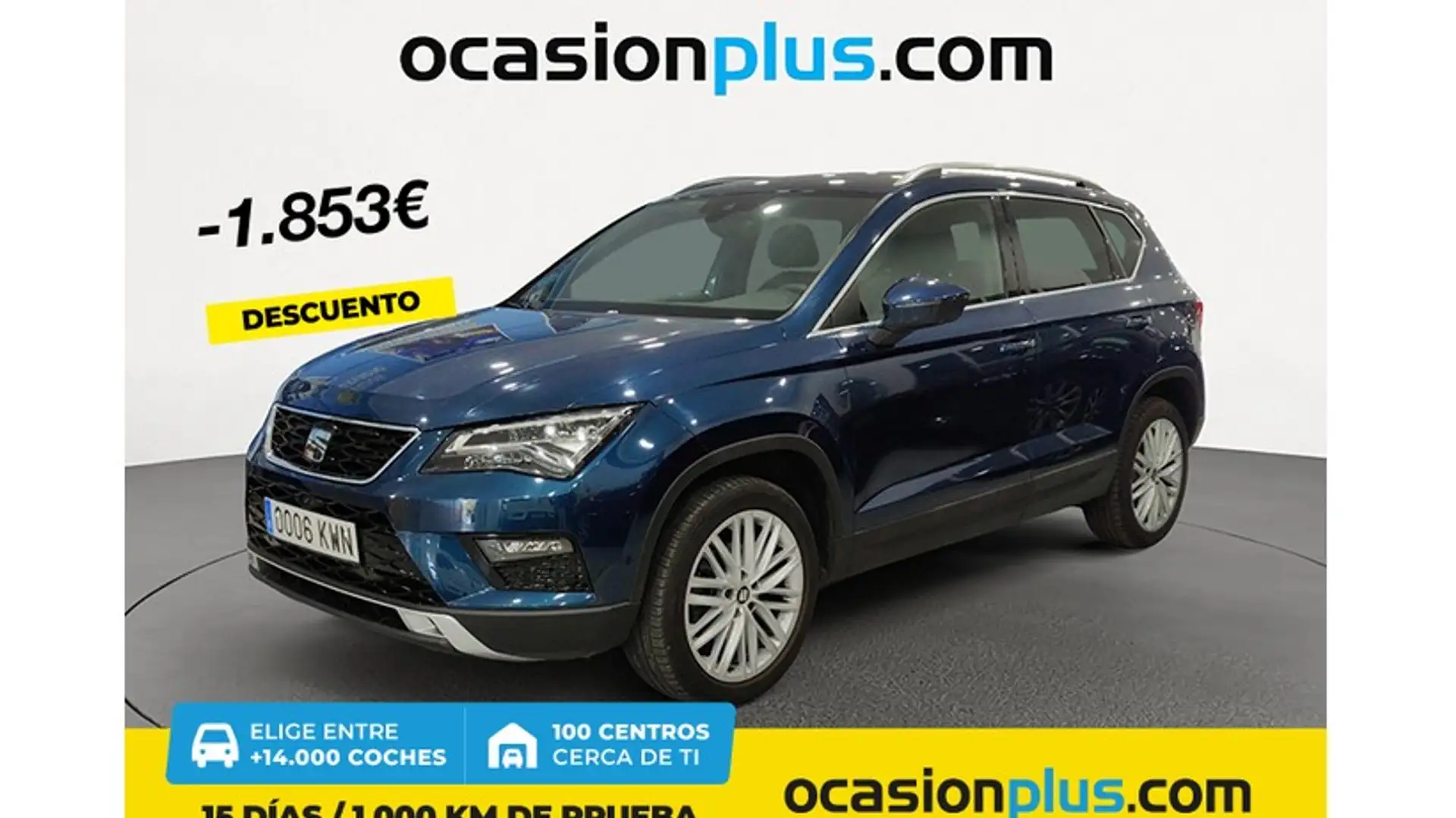 SEAT Ateca 1.6TDI CR S&S Ecomotive Xcellence Azul - 1