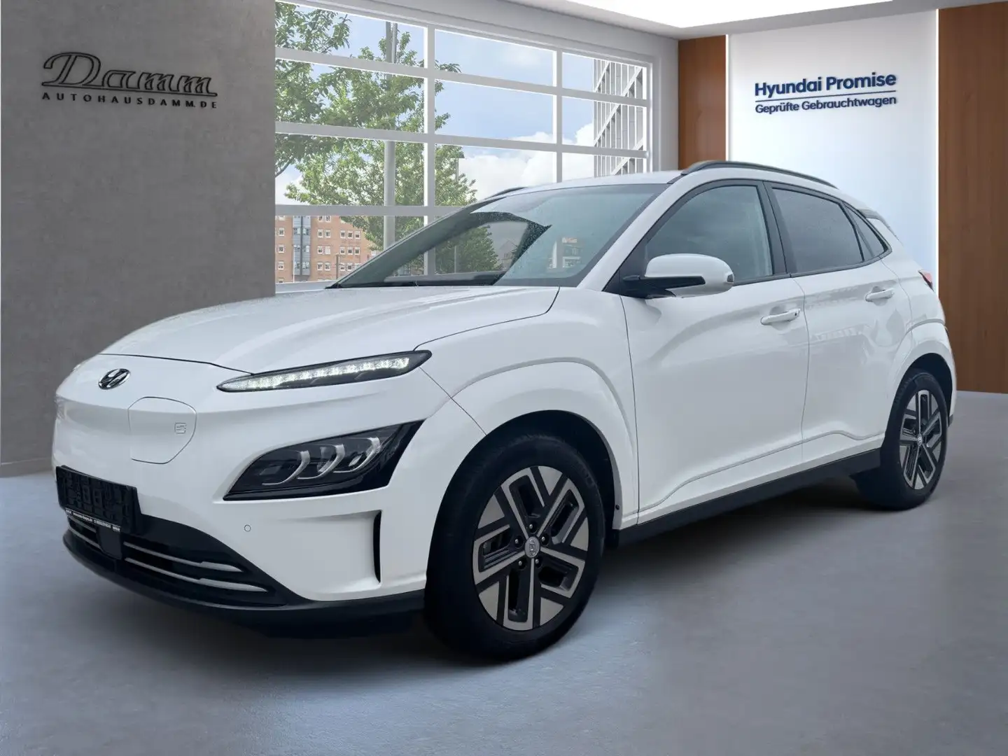 Hyundai KONA Prime Elektro 2WD Weiß - 1