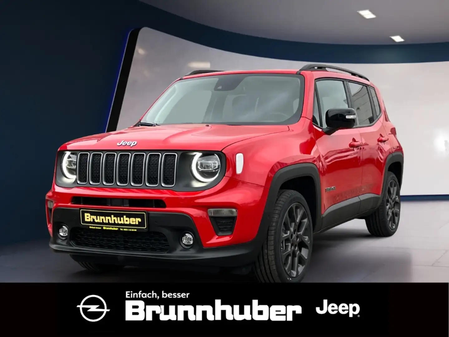 Jeep Renegade PHEV MY23 S-Edition Allrad Navi Leder Soundsystem Rot - 1