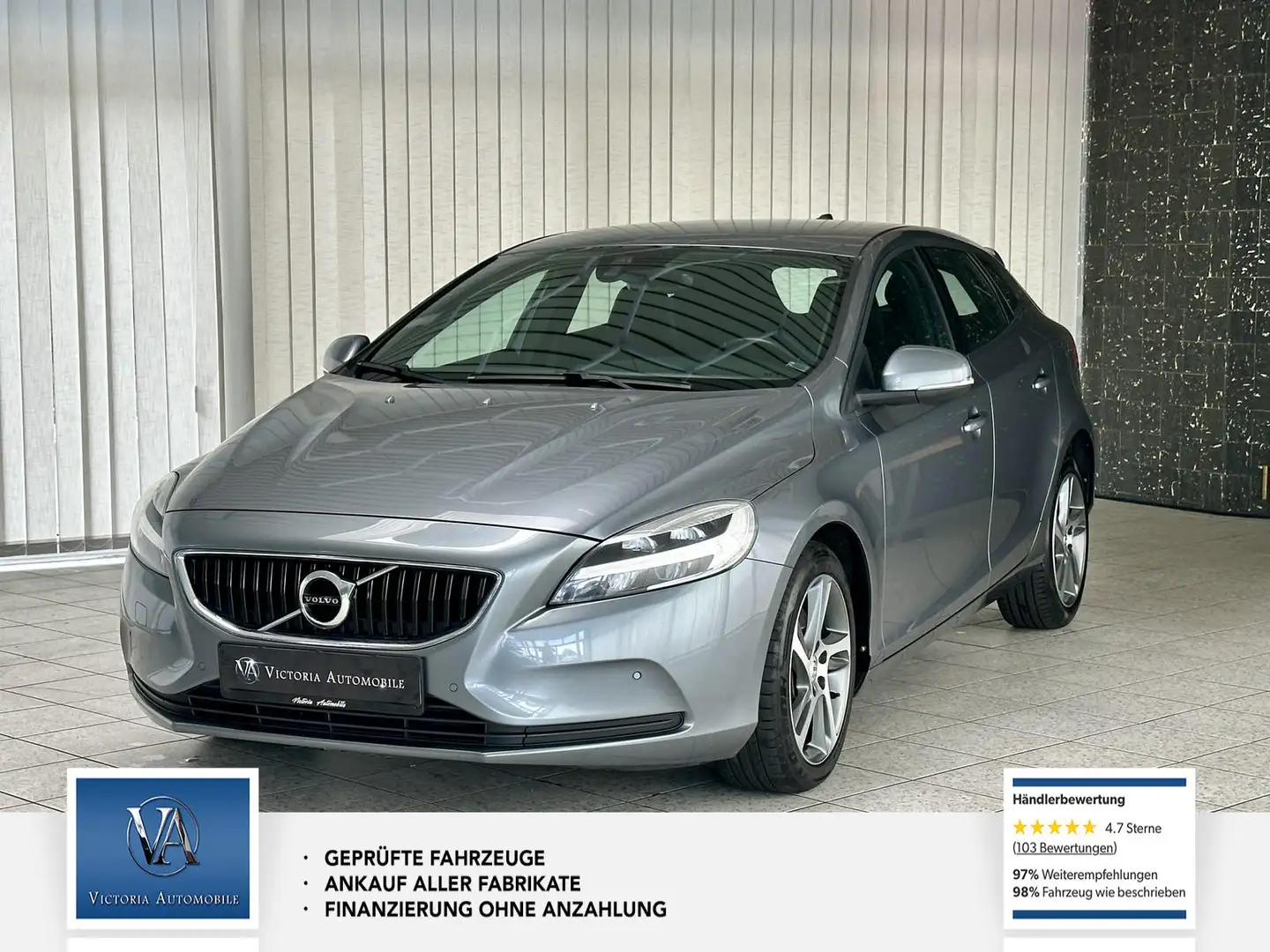 Volvo V40 Momentum Gepflegt, Tempomat, Rückfahrkamera Gris - 1