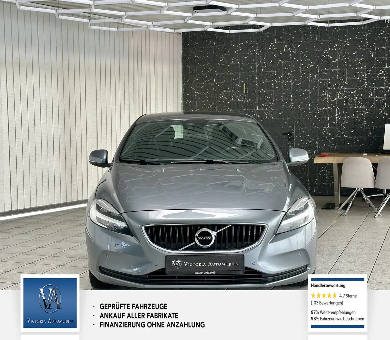 Volvo V40 Momentum Gepflegt, Tempomat, Rückfahrkamera Gris - 2