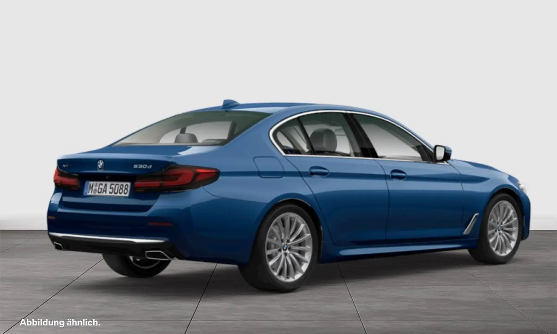 BMW 530 d xDrive Luxury Line Limousine HuD+LED+Hifi+Alarm+ Blau - 2