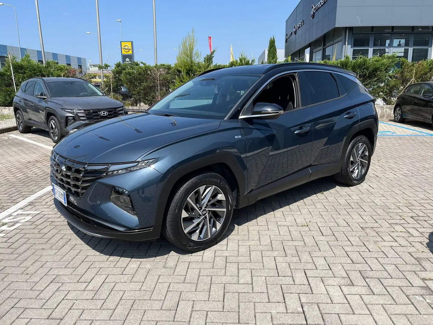 Hyundai TUCSON Tucson 1.6 T-GDI 48V Exellence Blu/Azzurro - 1