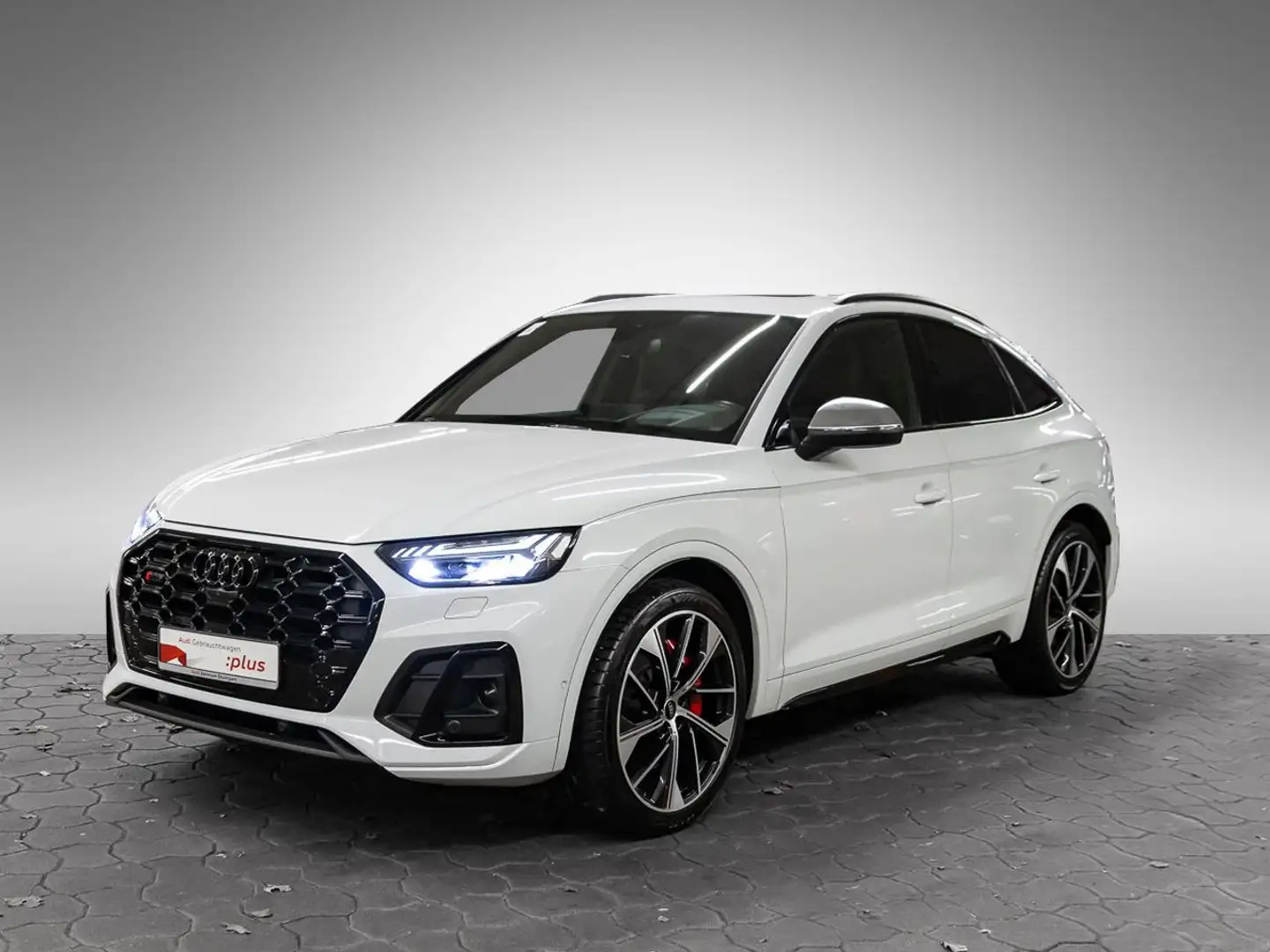 Audi SQ5 3.0 TDI quattro Matrix Pano AHK Weiß - 2