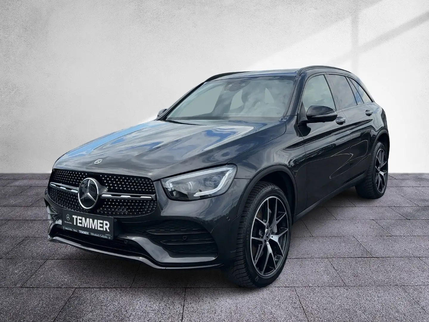 Mercedes-Benz GLC 300 de 4M AMG-Line Premium Pano AHV Distr Gris - 2