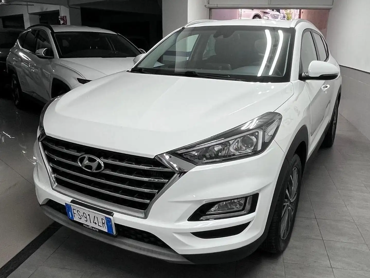 Hyundai TUCSON Tucson II 2018 1.6 crdi Xprime 2wd 136cv dct Blanc - 2