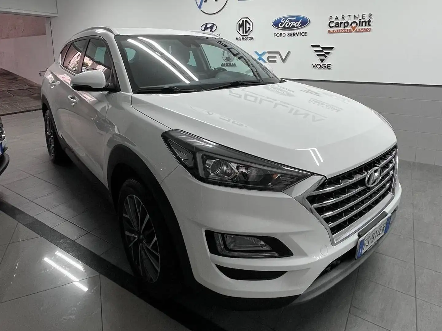 Hyundai TUCSON Tucson II 2018 1.6 crdi Xprime 2wd 136cv dct Blanc - 1