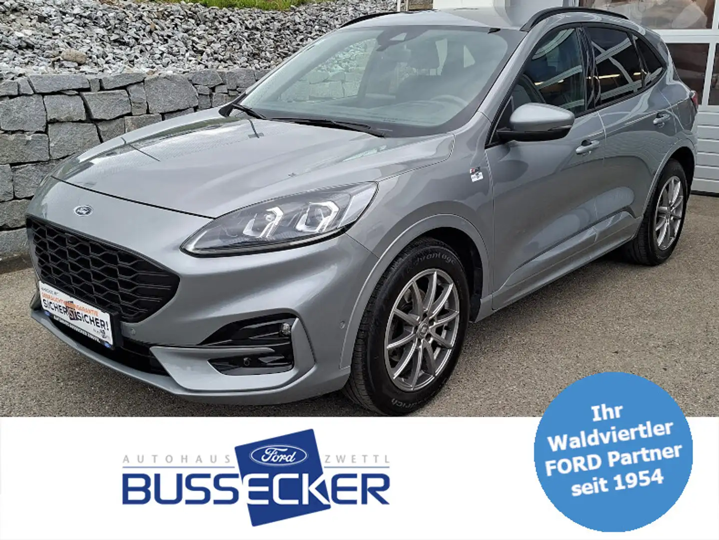 Ford Kuga 2,0 EcoBlue Hybrid ST-Line X Silber - 1