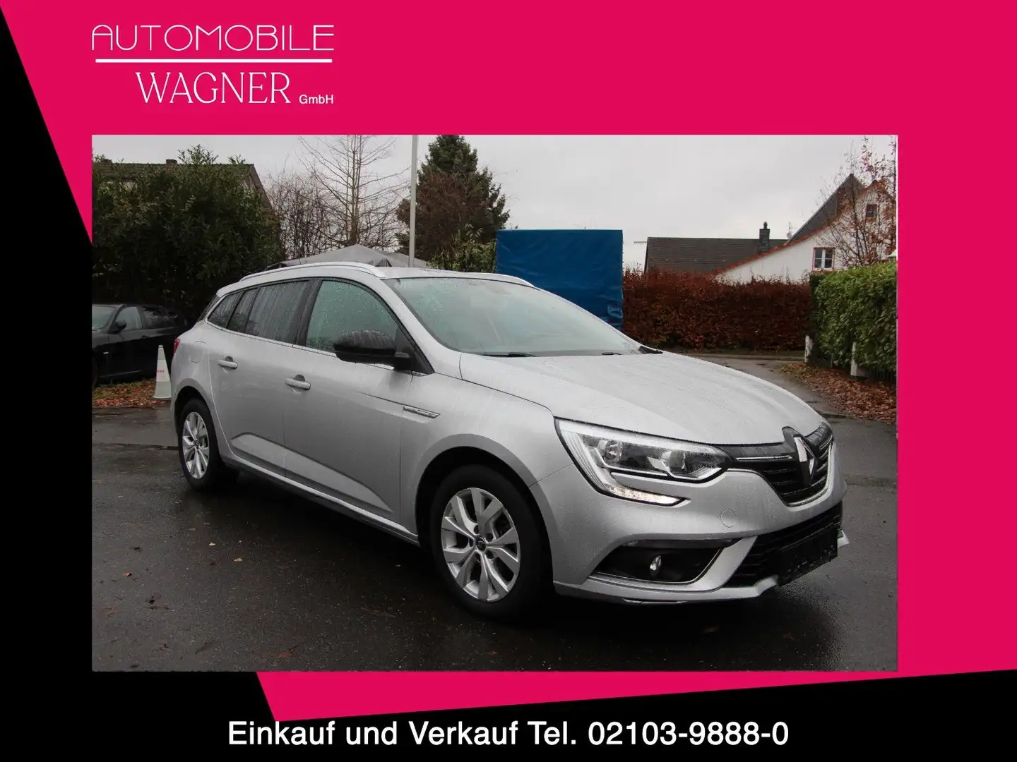 Renault Megane TCe 115 GPF Limited Grandtour/62004 Silber - 1