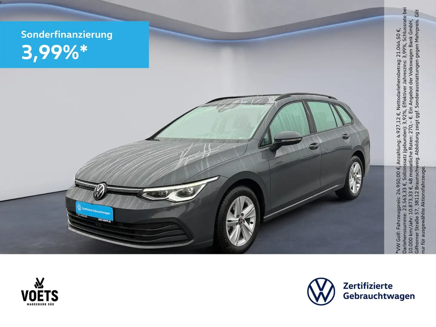 Volkswagen Golf VIII VARIANT LIFE 1.5eTSI DSG LED PLUS+NAVI Grau - 1